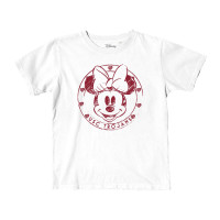 USC Trojans Women's Disney White Sketch Minnie Youth Dyed Ringspun T-Shirt